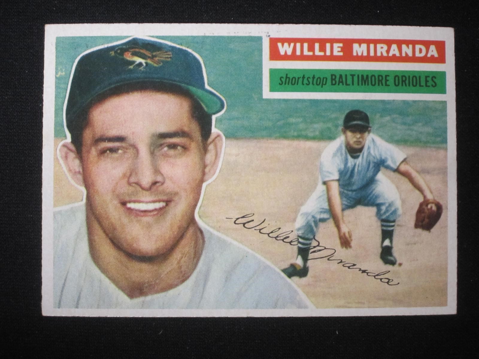 1956 TOPPS #103 WILLIE MIRANDA ORIOLES