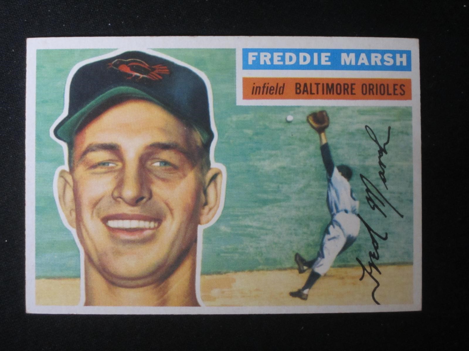 1956 TOPPS #23 FREDDIE MARSH ORIOLES