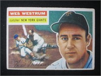 1956 TOPPS #156 WES WESTRUM GIANTS