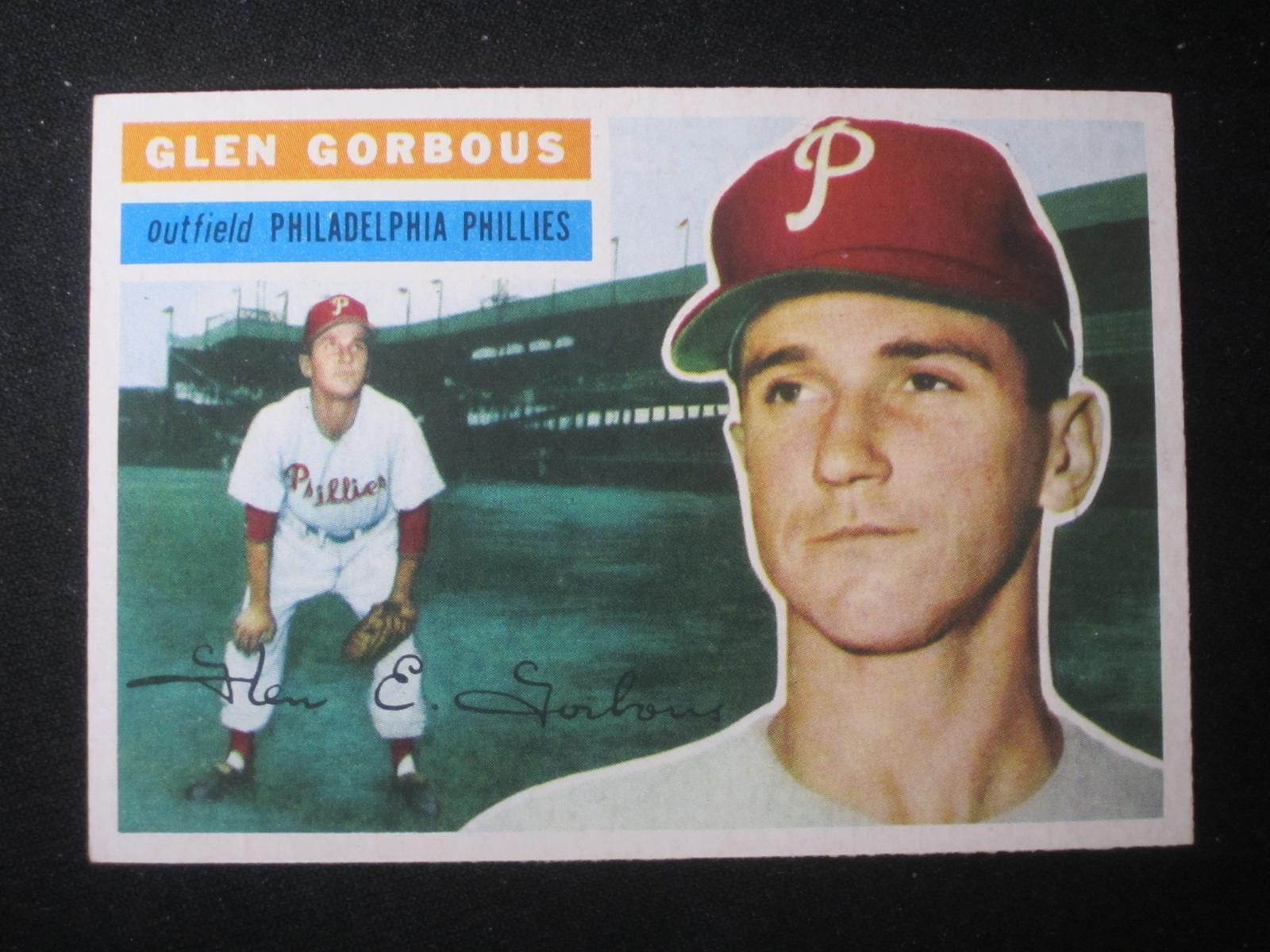 1956 TOPPS #174 GLEN GORBOUS PHILLIES