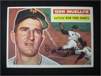 1956 TOPPS #241 DON MUELLER GIANTS