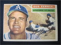 1956 TOPPS #45 GUS ZERNIAL KC ATHLETICS