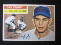 1956 TOPPS #112 DEE FONDY CHICAGO CUBS