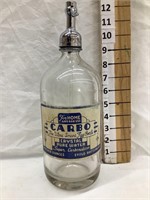 Carbo/Syflo Seltzer Bottle, 12”T Total
