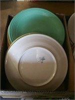 Box of Fiesta dishes