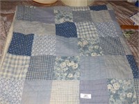 Blue Quilt (not handmade)