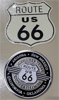 Route 66 Road Signs