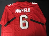 BAKER MAYFIELD SIGNED AUTOGRAPHED JERSEY WITH COA