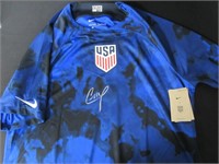 CHRISTIAN PULISIC SIGNED JERSEY WITH COA