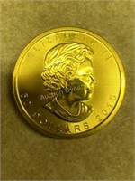 Gold, One Ounce Maple Leaf, Canada