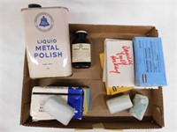 Vintage first-aid kit supplies