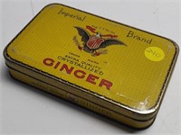Vintage Crystallized Ginger Tin