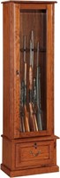 American Furniture Classics Wood Gun Cabinet