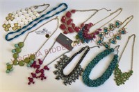 Fashion & Costume Jewelry ~ Necklaces ~ Lot of 10