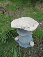 LARGE RESIN MUSHROOM