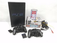 Console/2 manettes/7 jeux vidéos PS2 dont Getaway