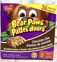 Dare Bear Paws Chocolate Chip Soft Cookies Bb