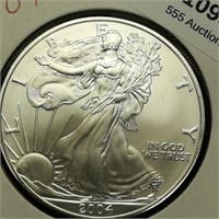 2004 Walking Liberty Dollar 1 Troy Oz