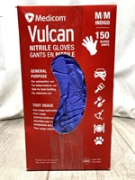 Medicom Vulcan Nitrile Gloves 150 Pack Medium