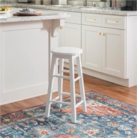 Inon 24 Inches Counter Stool White