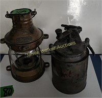 Anchor Tung Woo Hong Kong Lantern, Vintage Miners