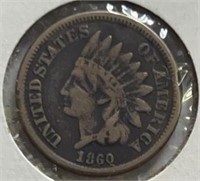 1860 Indian Head Penny