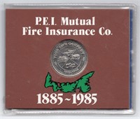 1985 PEI Mutual Fire Insurance Co Coin Set
