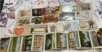 vintage used comical postcards dating back to