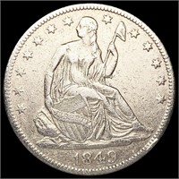 1849-O Seated Liberty Half Dollar LIGHTLY