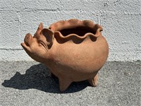 Terrocotta Pig Planter