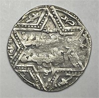 EGYPT AYYUBID SULTANATE: 1227 Silver Dirham