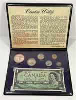 CANADA: 1967 Centennial "Wildlife" Set In Holder