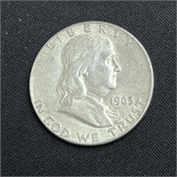 1963 Franklin Silver Half Dollar