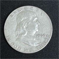 1963 Franklin Silver Half Dollar