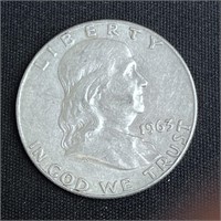 1963 Franklin Silver Half Dollar