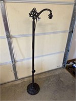 Floor Lamp with Cast Iron Base