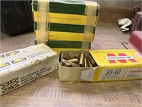 5 boxes - 38-40 Winchester ammo