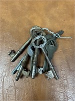 Vintage/Antique Skeleton Keys