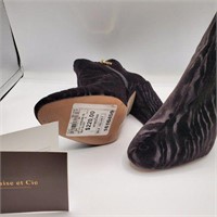 Louise Et Cie Verdana Black Velvet Size 6