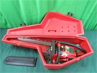 Homelite 16" Gas Chain Saw  With Case