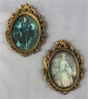 Small Oval Frames Victorian pictures (4)