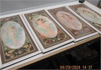 THE FOUR SEASONS COLLECTION PRINTS DATED 1987.