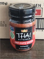 (4) 6pk. Thai Kitchen Red Curry Paste
