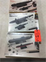 3 DML sub models 1/700 scale