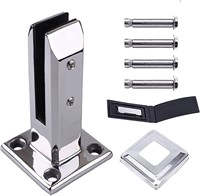 Stainless Steel Glass Clamp Set x10