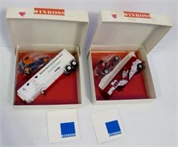 (2) Die cast Winross Semi's that include Dr.