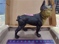 Cast Iron Bull Terrier Dog Door Stop