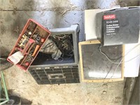 Toolbox with elec supplies