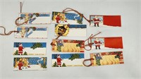 11) ANTIQUE CHRISTMAS GIFT TAGS