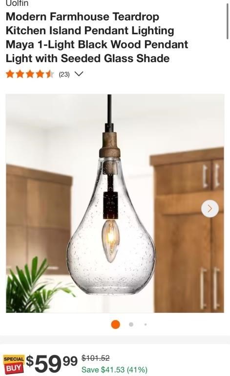 PENDANT LIGHT (NEW)